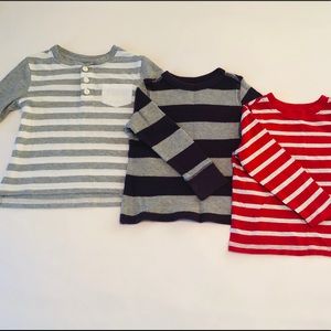 3 Long Sleeve Tops (Assorted Brands)